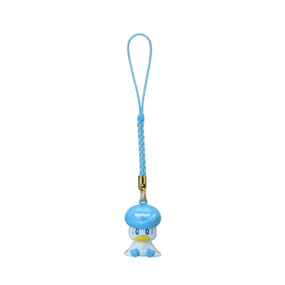 BNWT Japan Pokemon Center Original Quaxly Bell Keychain